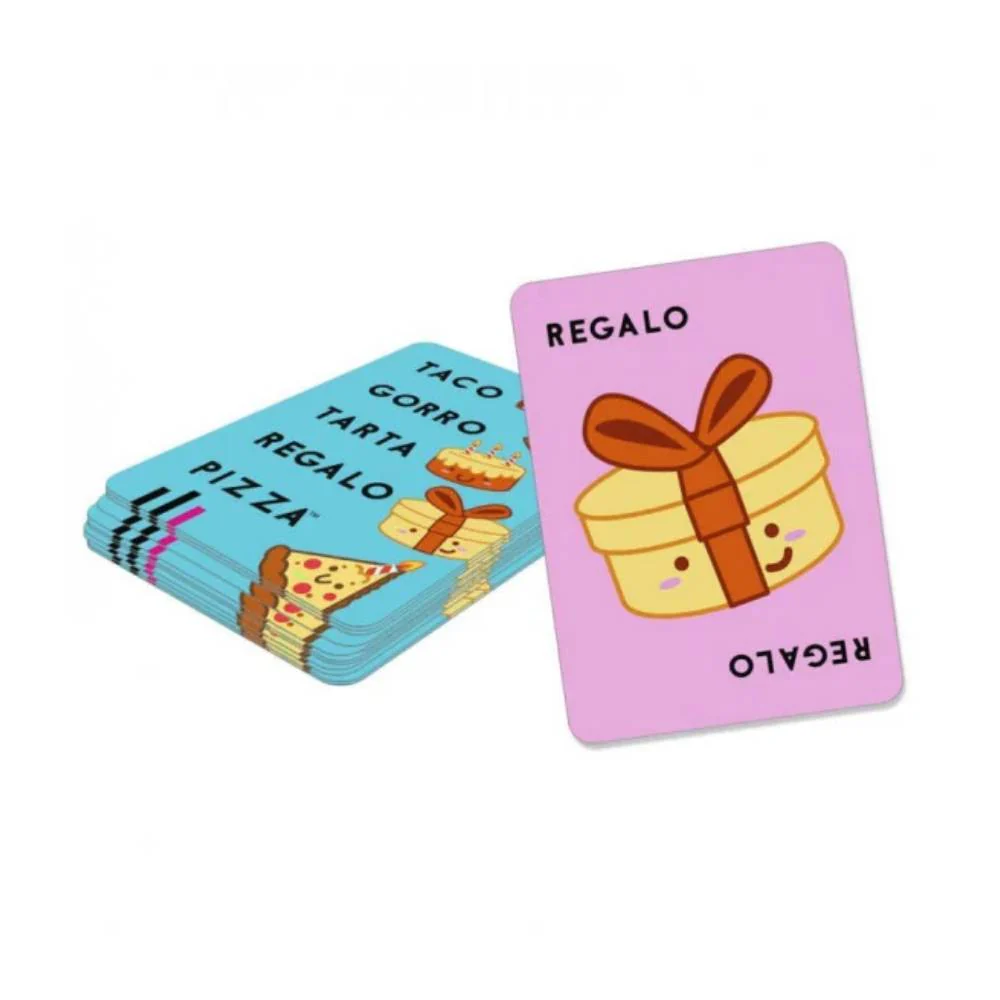 Juego de Cartas Taco Gorro Tarta Regalo Pizza - Image 4