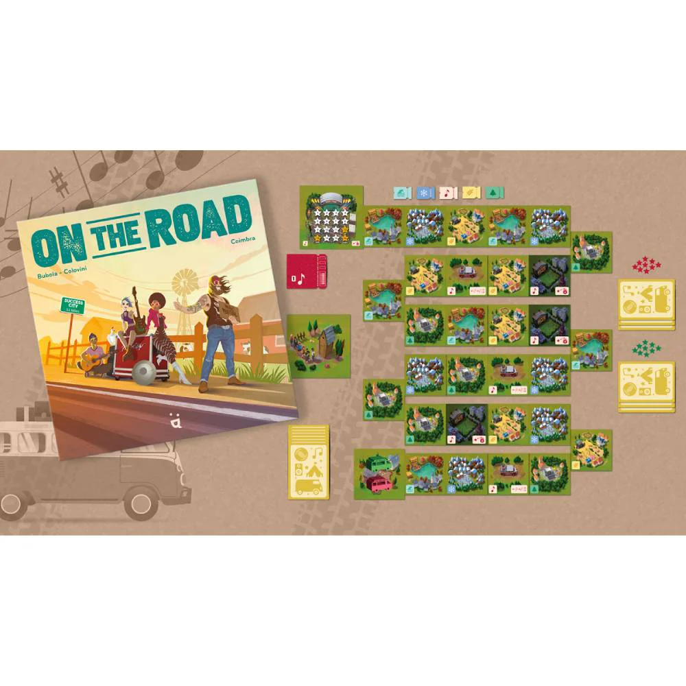 On The Road Juego de Mesa - Image 4