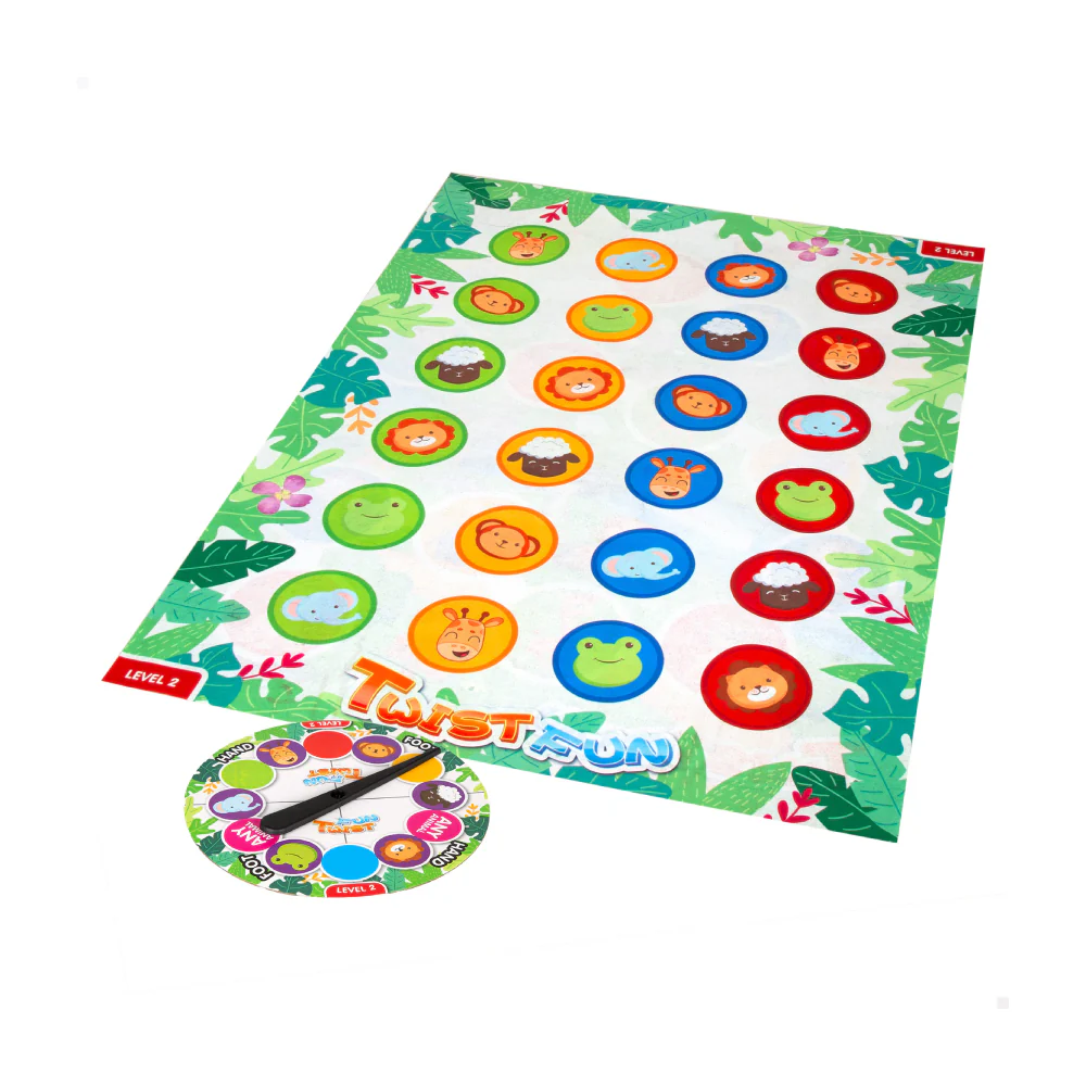 Juego Infantil Twister Animales 2 en 1 Colorbaby - Image 2