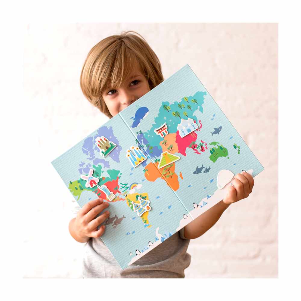 Juego Magnético Mapamundi Apli Kids - Image 2