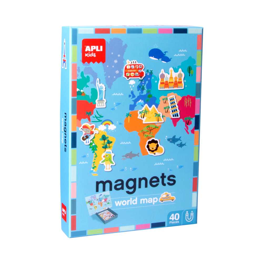 Juego Magnético Mapamundi Apli Kids - Image 3