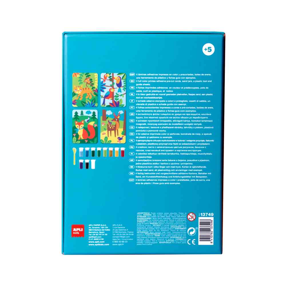 Juego Sand Art Colorea con Arena Apli Kids - Image 4