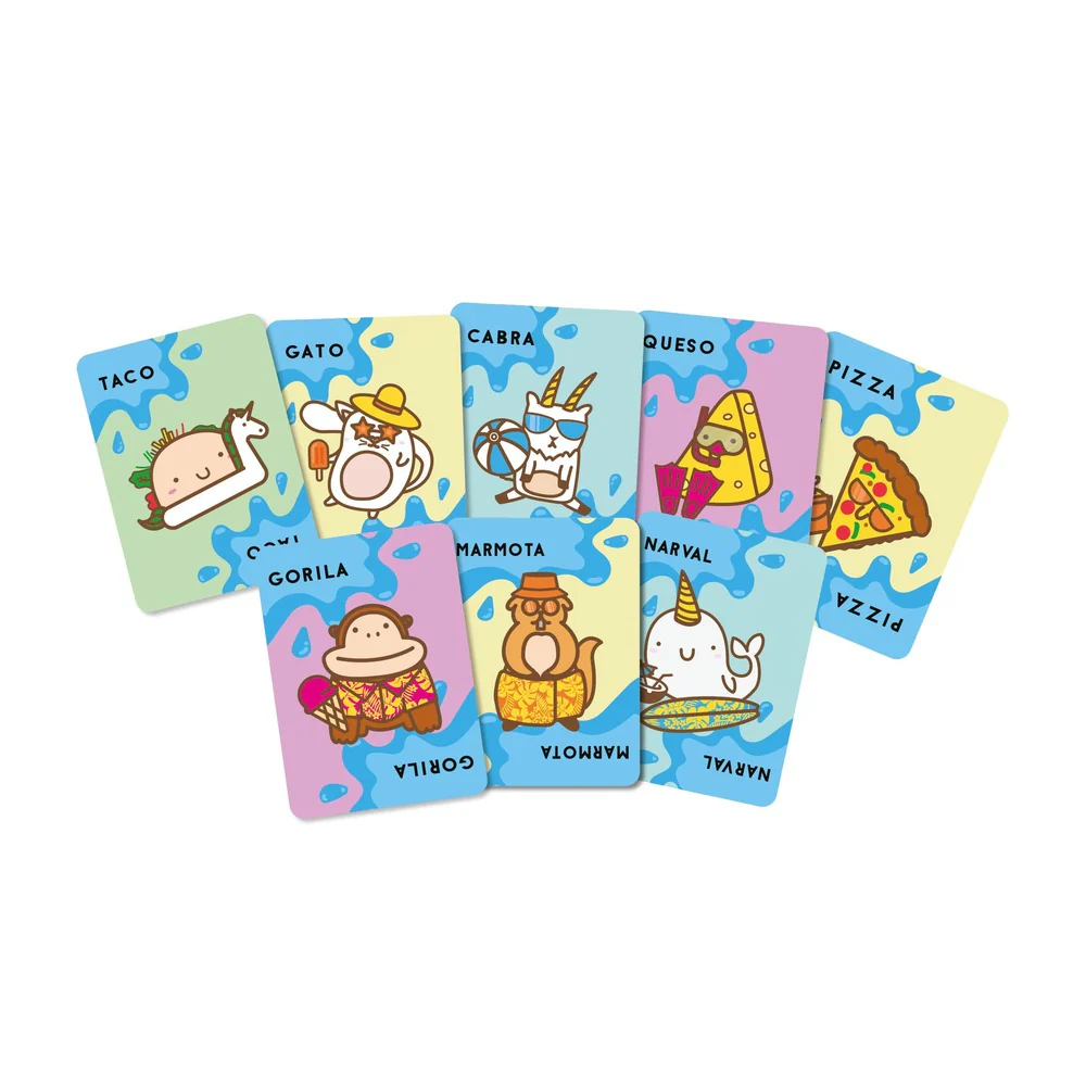 Juego Taco Gato Cabra Queso Pizza Waterproof - Image 3