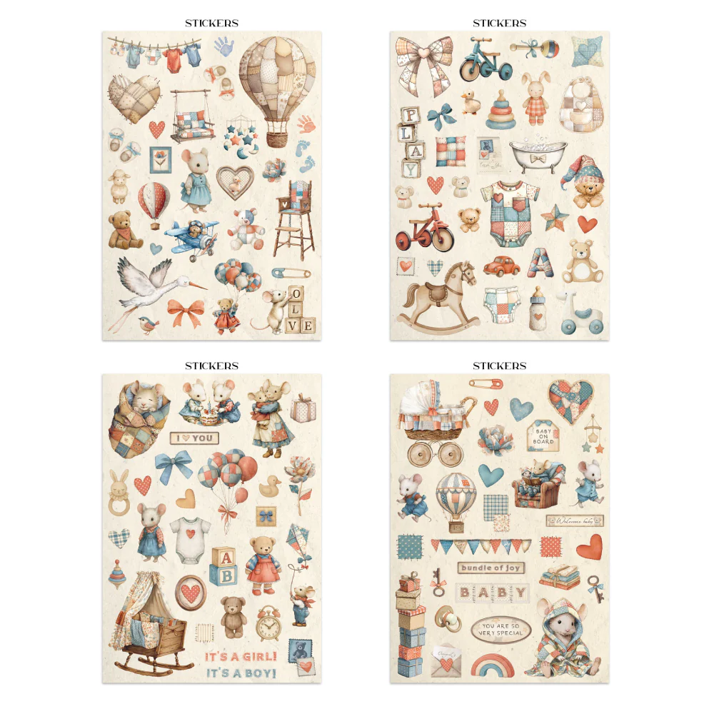 Junk Journal Baby Stamperia - Image 4