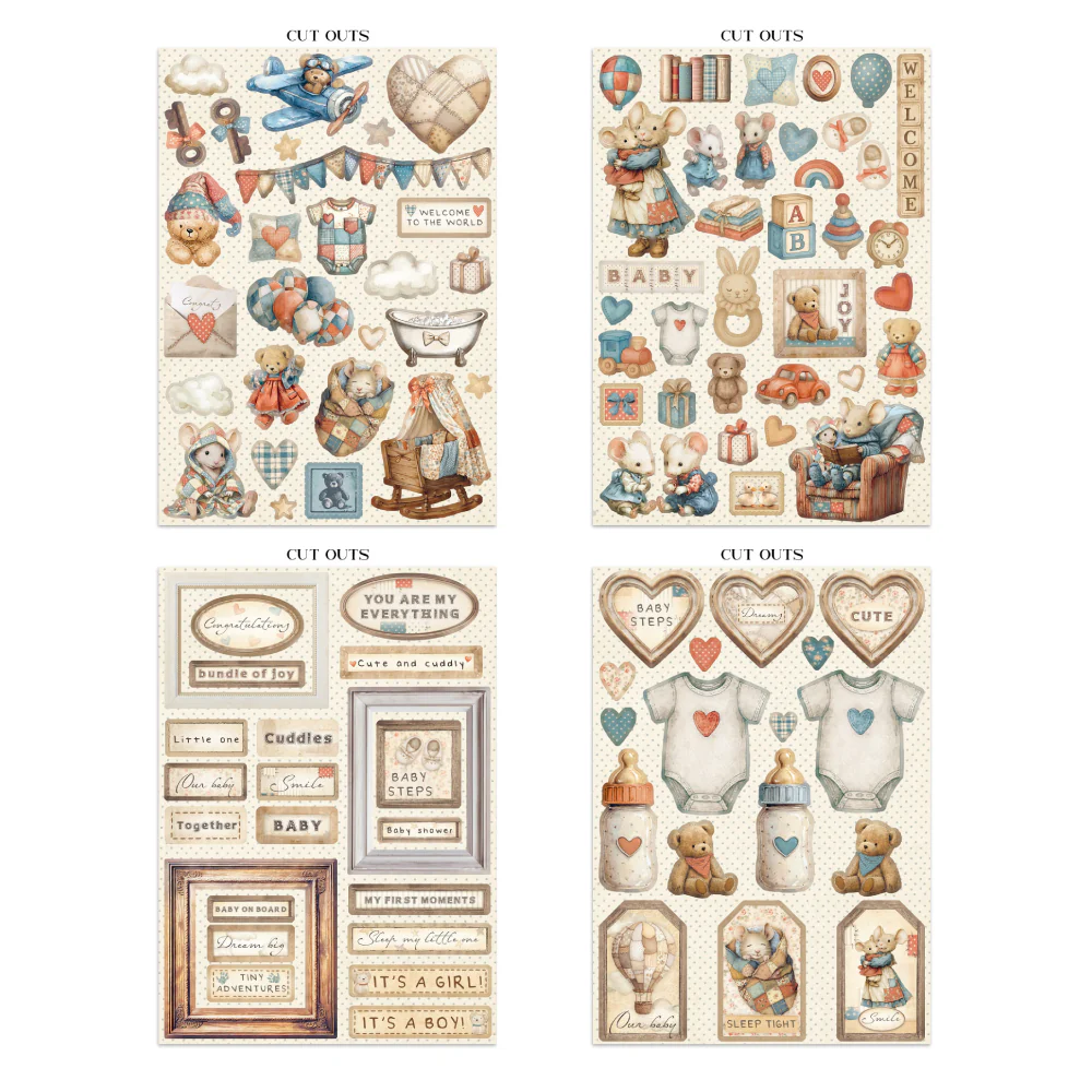 Junk Journal Baby Stamperia - Image 5
