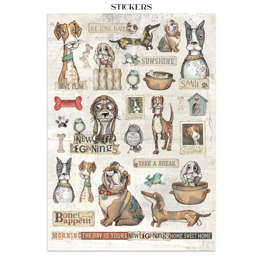 Junk Journal Furry Friends Stamperia - Image 11