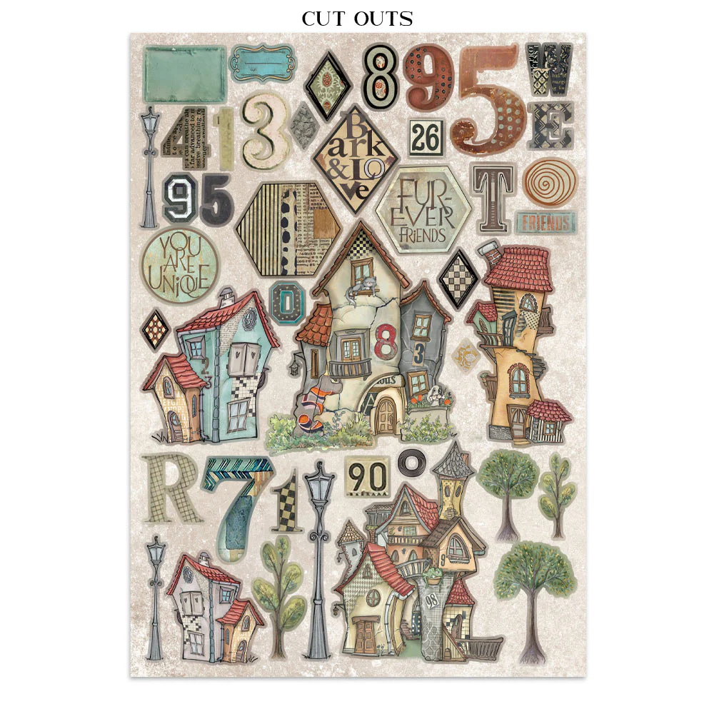 Junk Journal Furry Friends Stamperia - Image 16