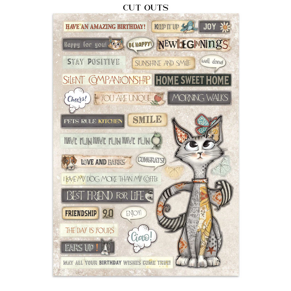 Junk Journal Furry Friends Stamperia - Image 17