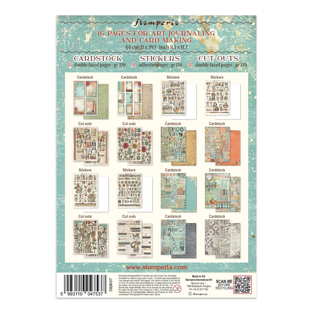 Junk Journal Furry Friends Stamperia - Image 18