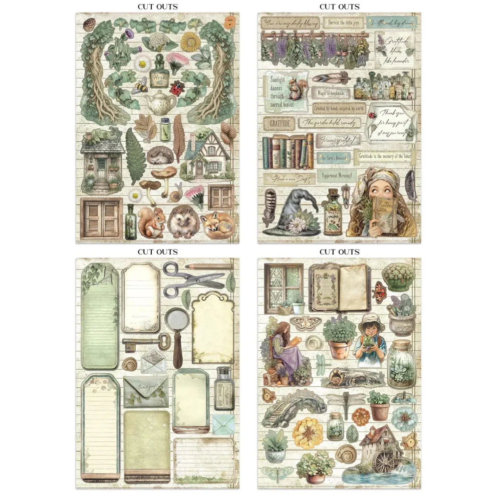Junk Journal Herbarium Silvae Stamperia - Image 3