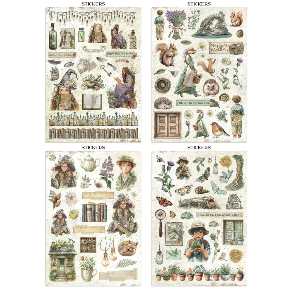 Junk Journal Herbarium Silvae Stamperia - Image 4