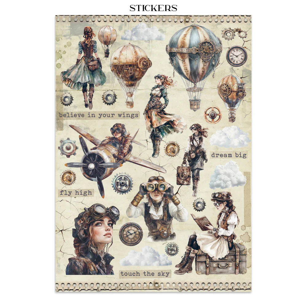 Junk Journal Voyages Fantastiques Stamperia - Image 10