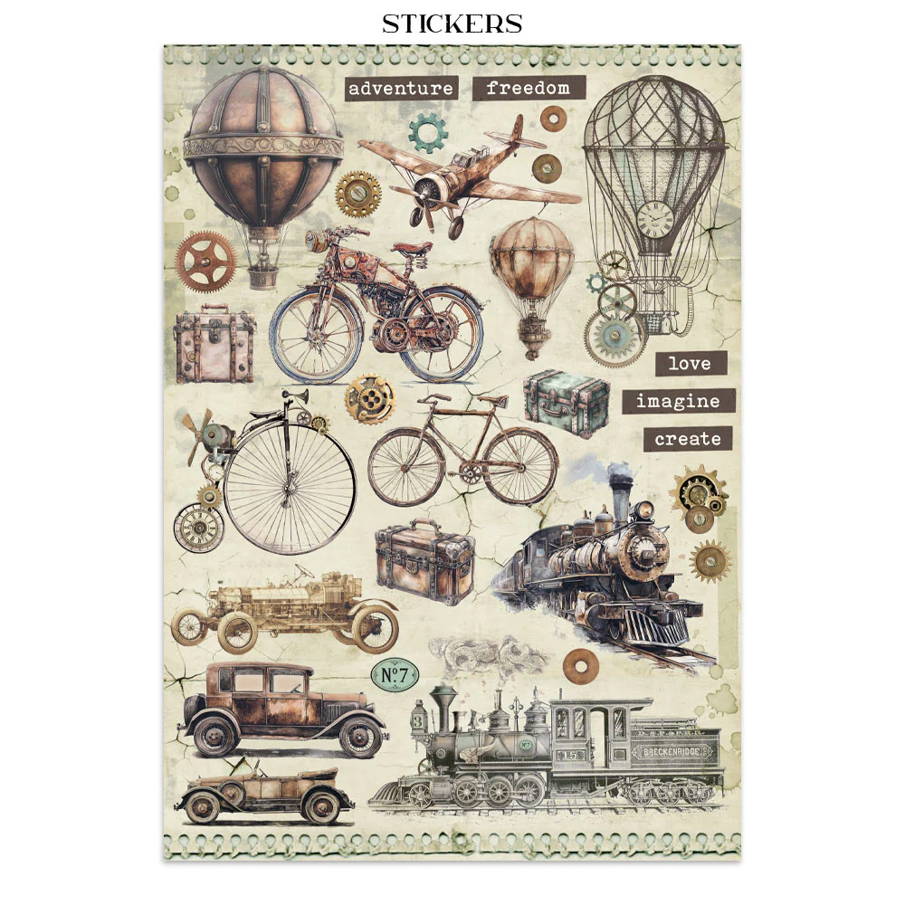 Junk Journal Voyages Fantastiques Stamperia - Image 12