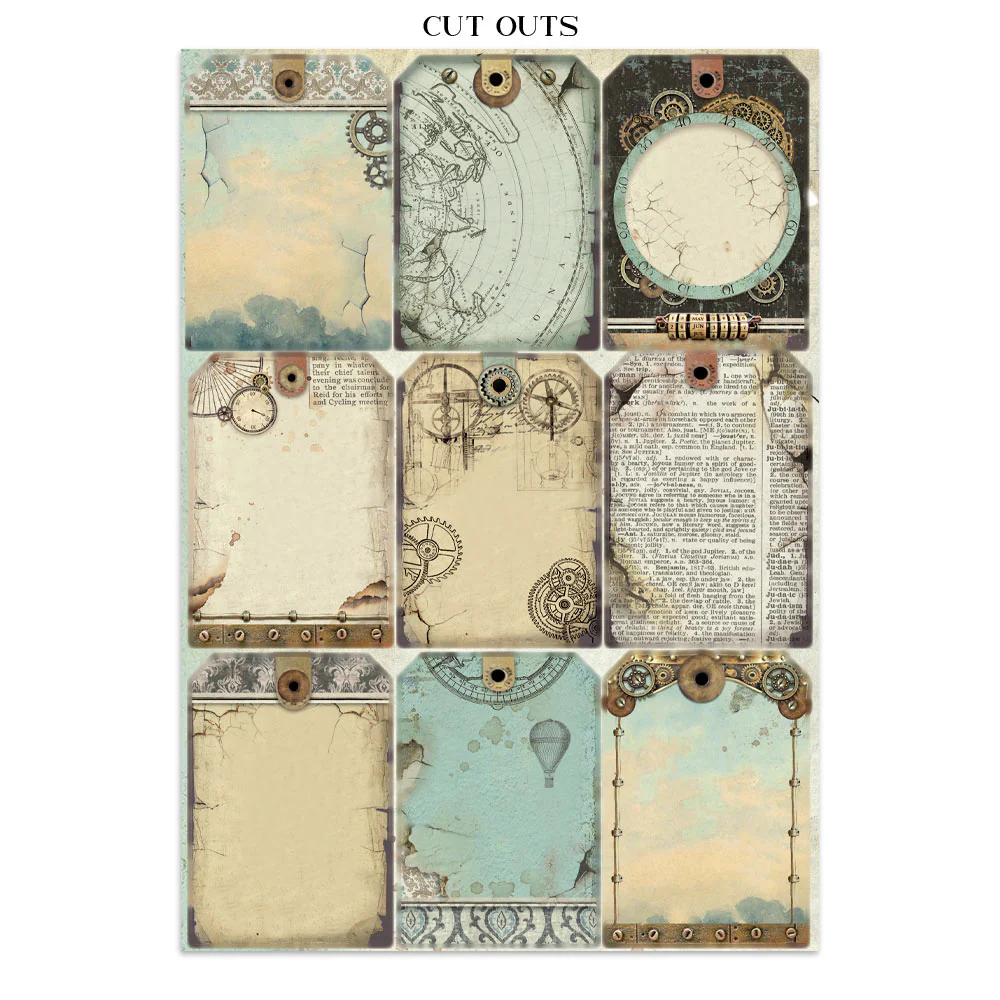 Junk Journal Voyages Fantastiques Stamperia - Image 15