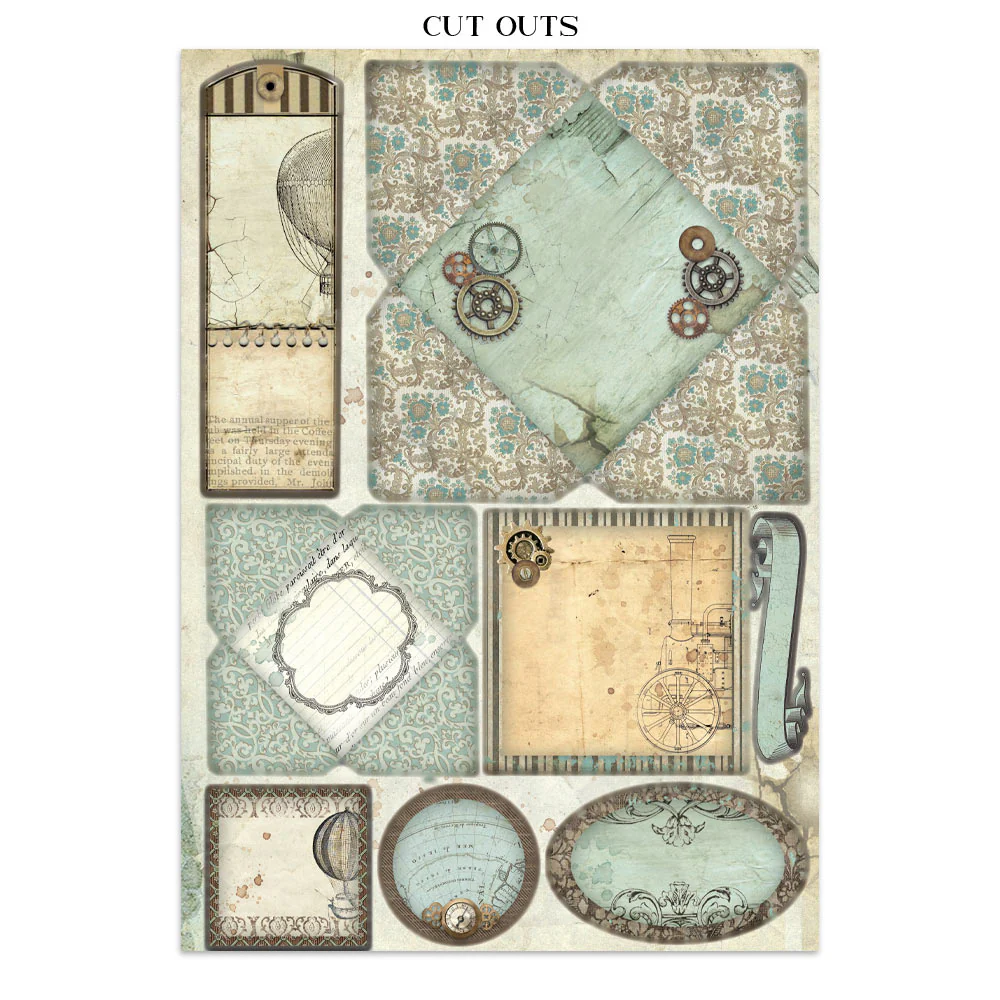 Junk Journal Voyages Fantastiques Stamperia - Image 17