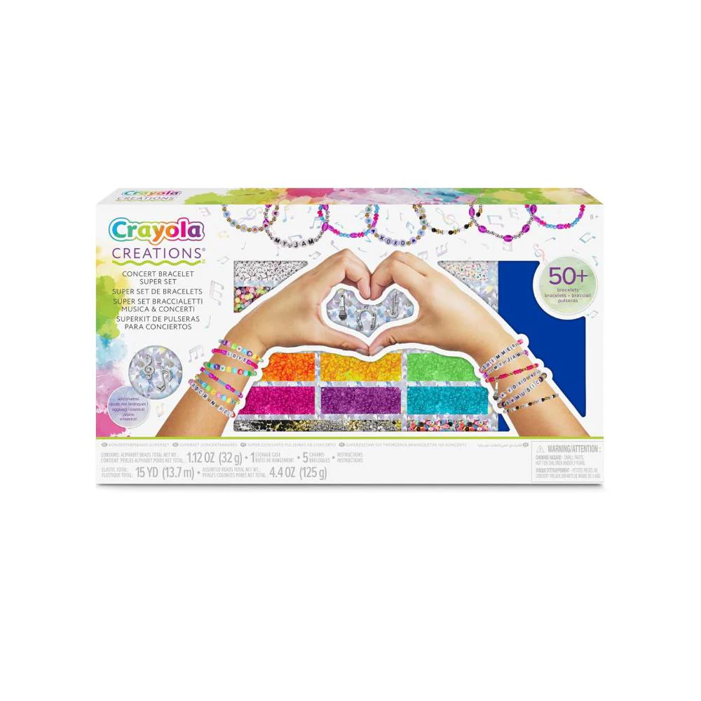 Kit Abalorios para Pulseras en Conciertos Crayola Creations - Image 2