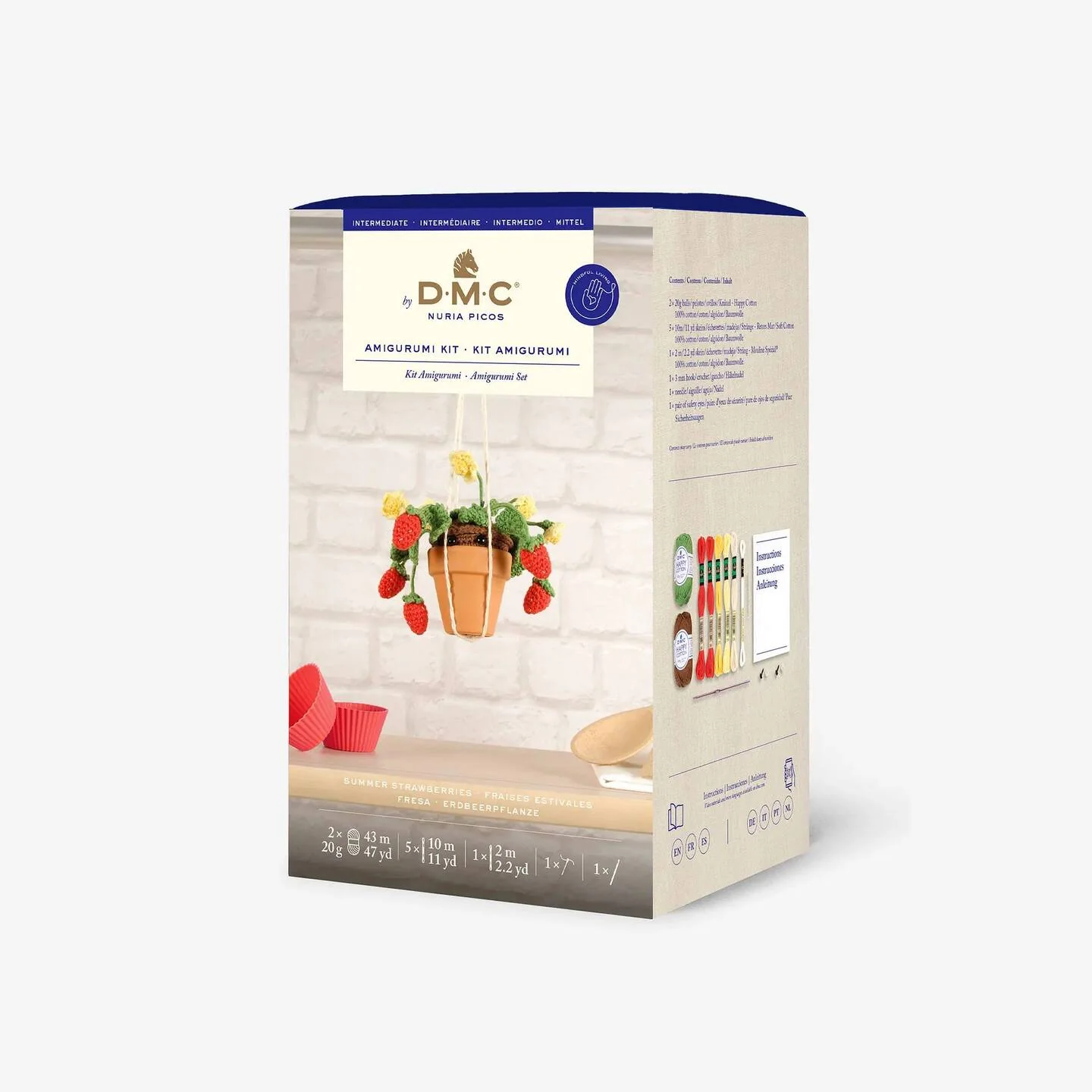 Kit Amigurumi Fresas DMC - Image 4