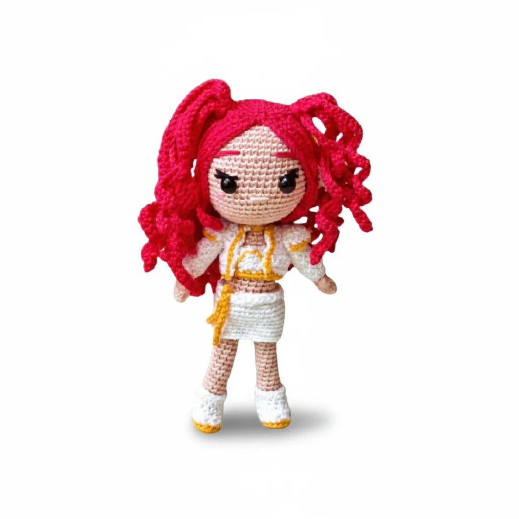 Kit Amigurumi Guerreras K-pop Mira