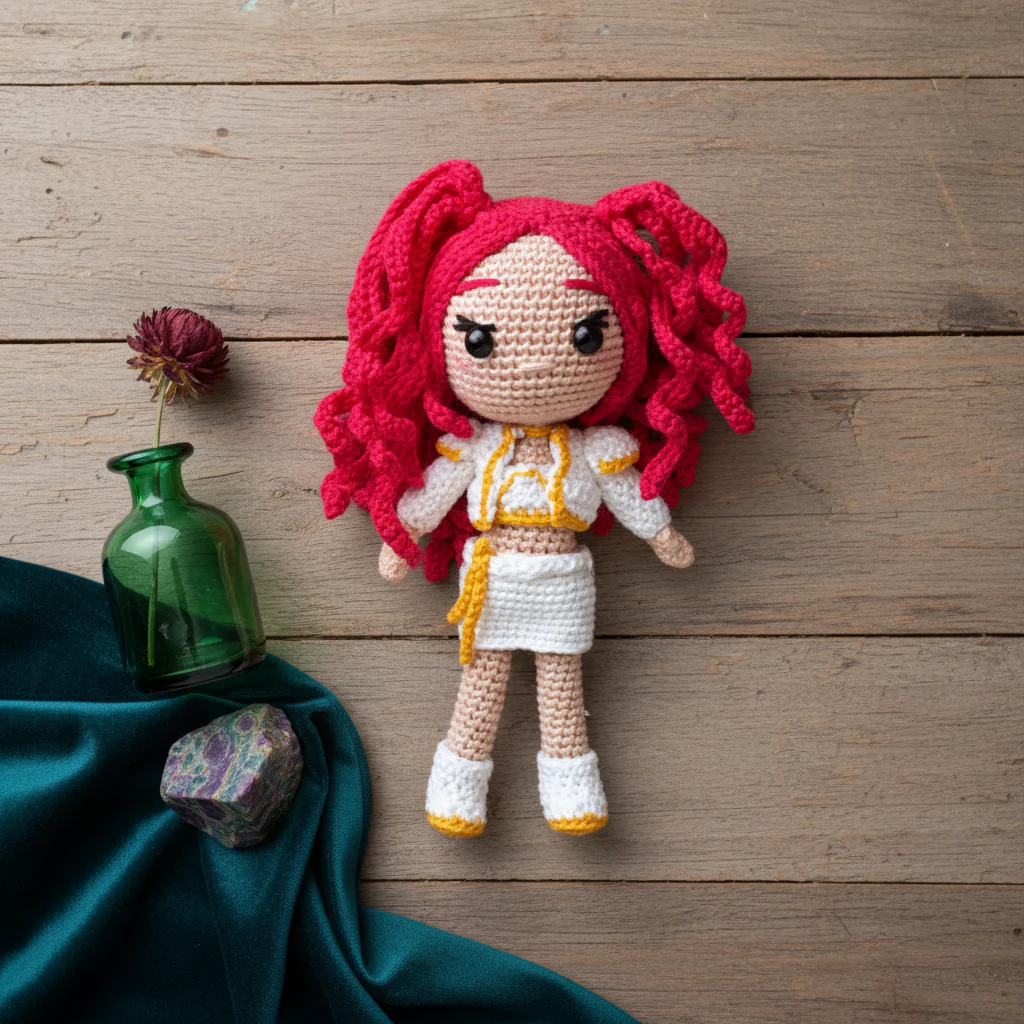 Kit Amigurumi Guerreras K-pop Mira - Image 3