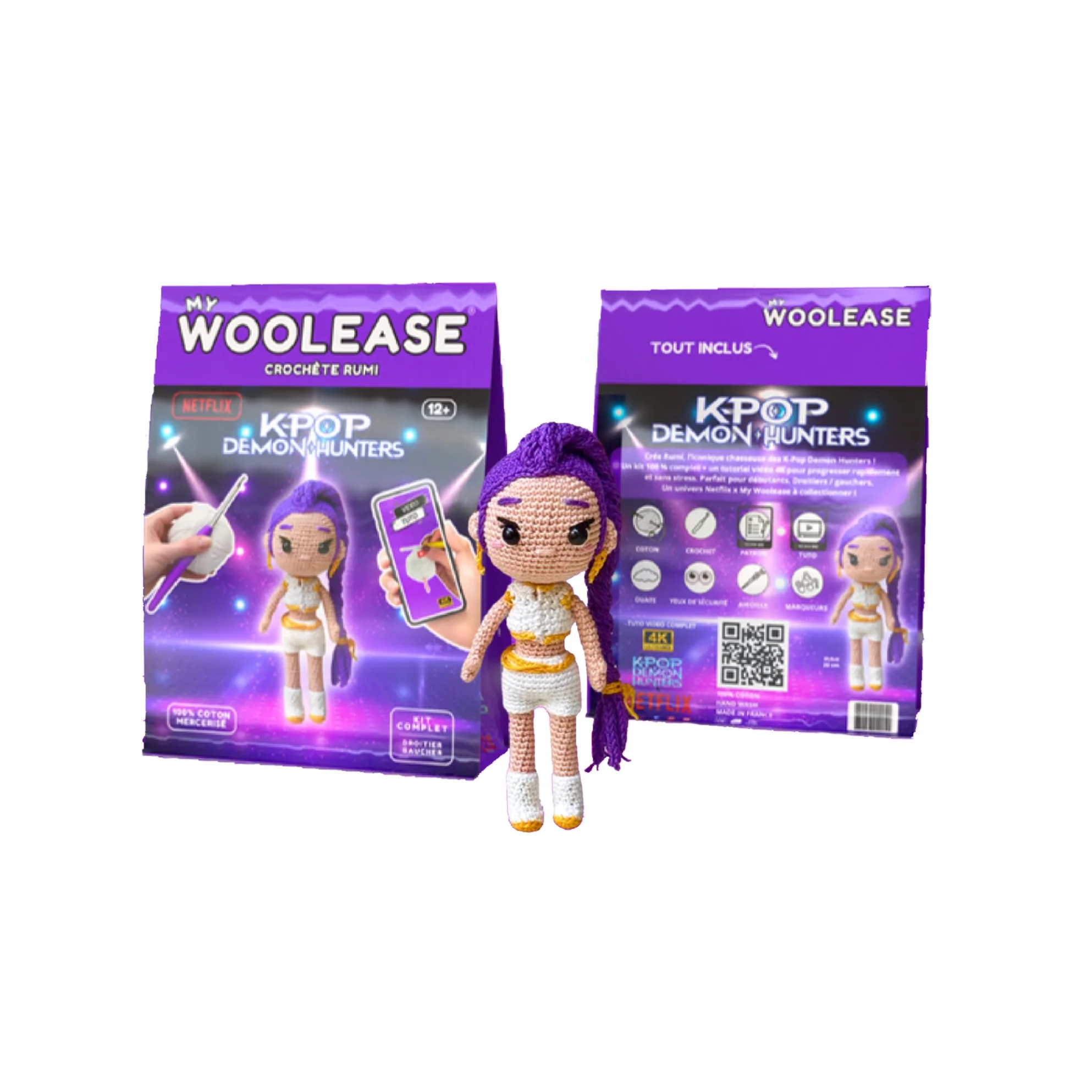Kit Amigurumi Guerreras K-pop Rumi - Image 2