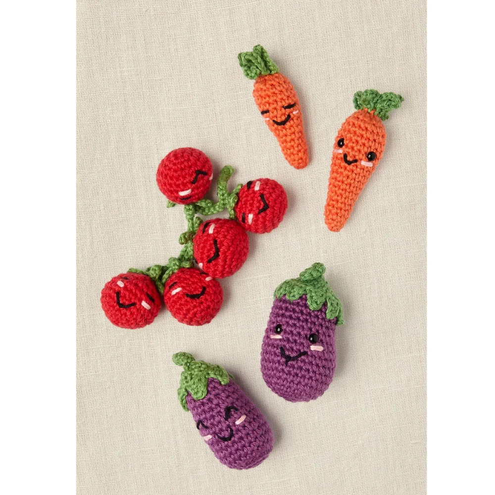 Kit Amigurumi Nuestras Amigas las Verduras DMC - Image 3
