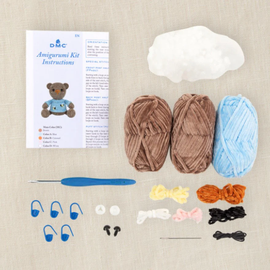 Kit Amigurumi Oso DMC - Image 2
