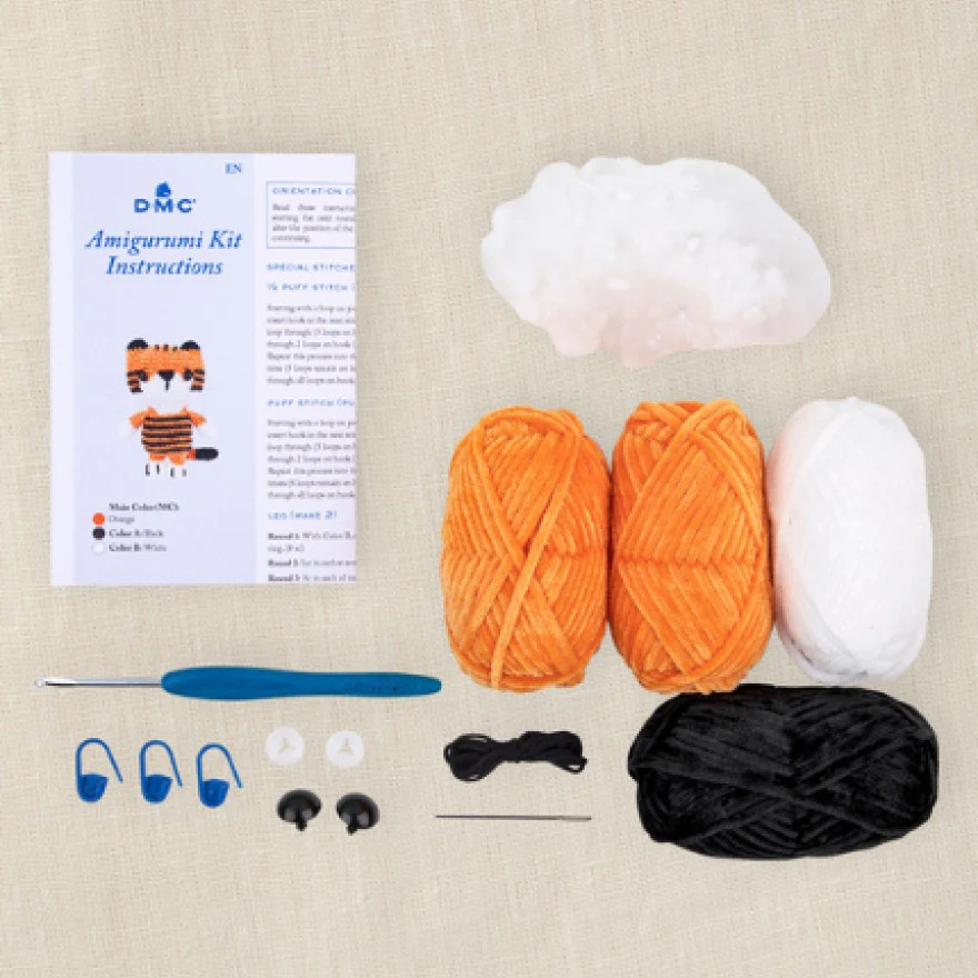 Kit Amigurumi Tigre DMC - Image 2