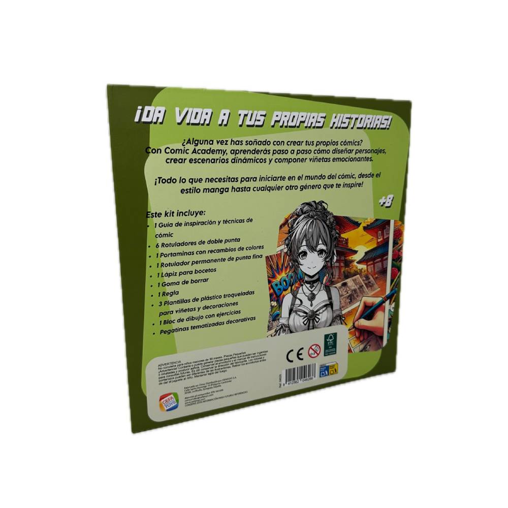 Kit Creativo Comic Academy Talent Studio - Image 2