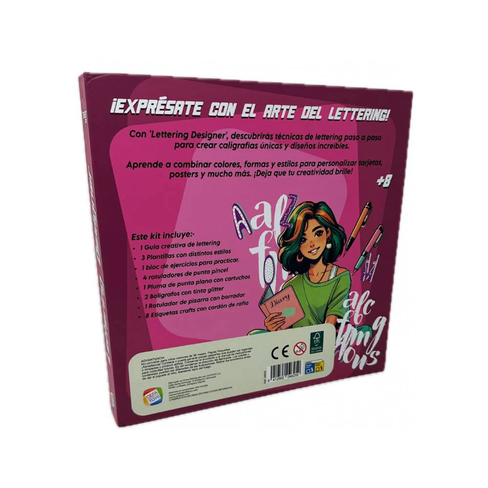 Kit Creativo Lettering Designer Talent Studio - Image 2