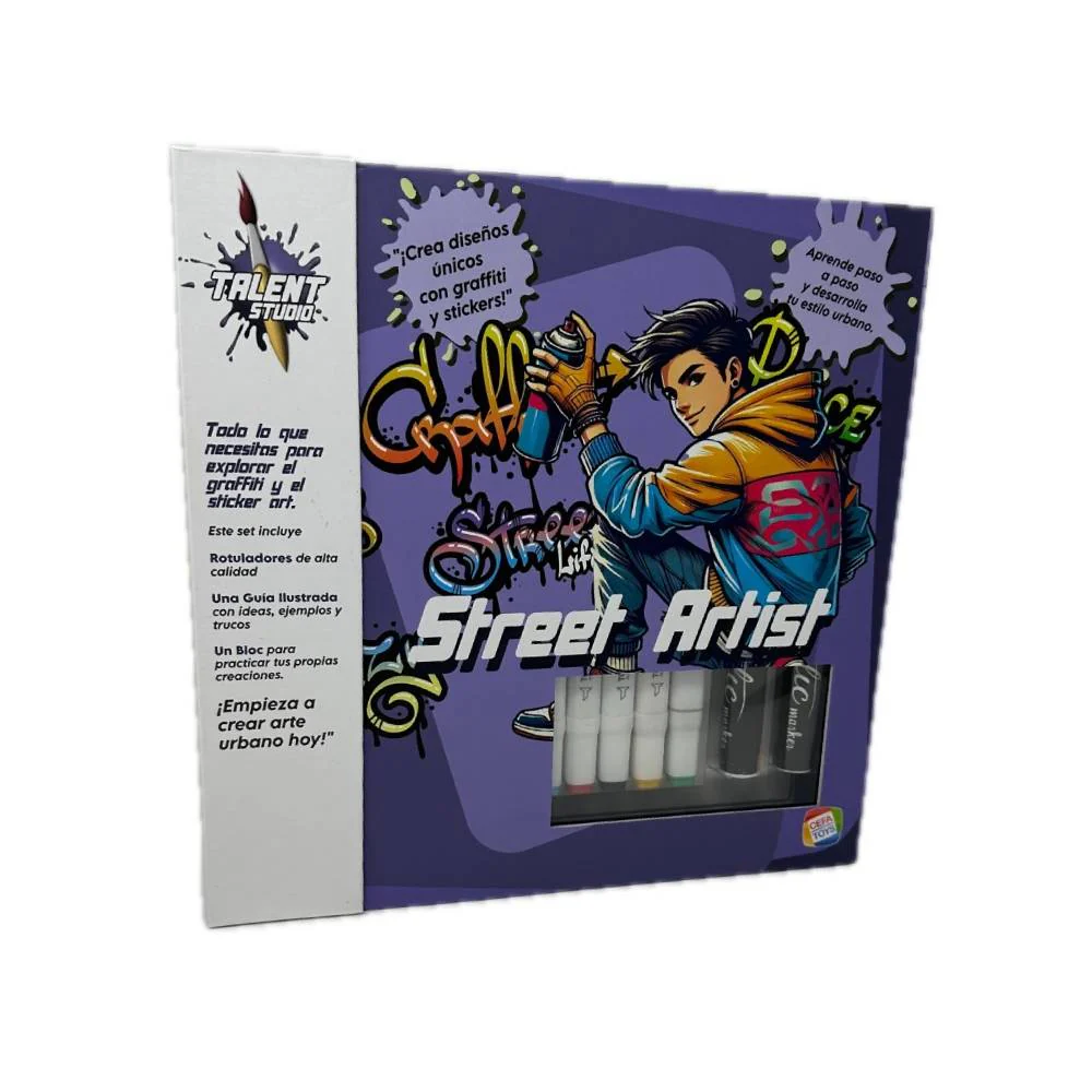 Kit Creativo Street Artist Talent Studio