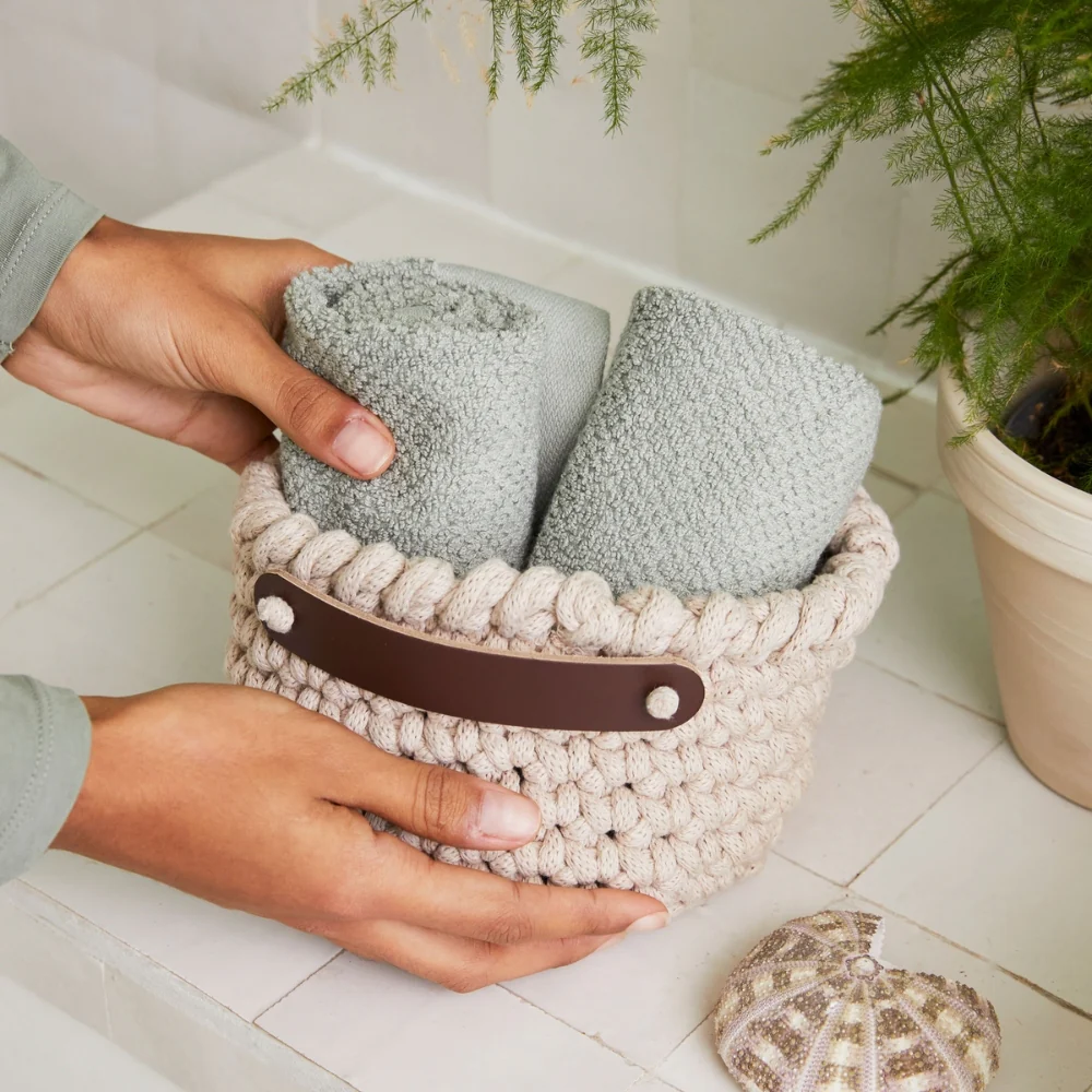 Kit Crochet Cesta con Asas - Image 5