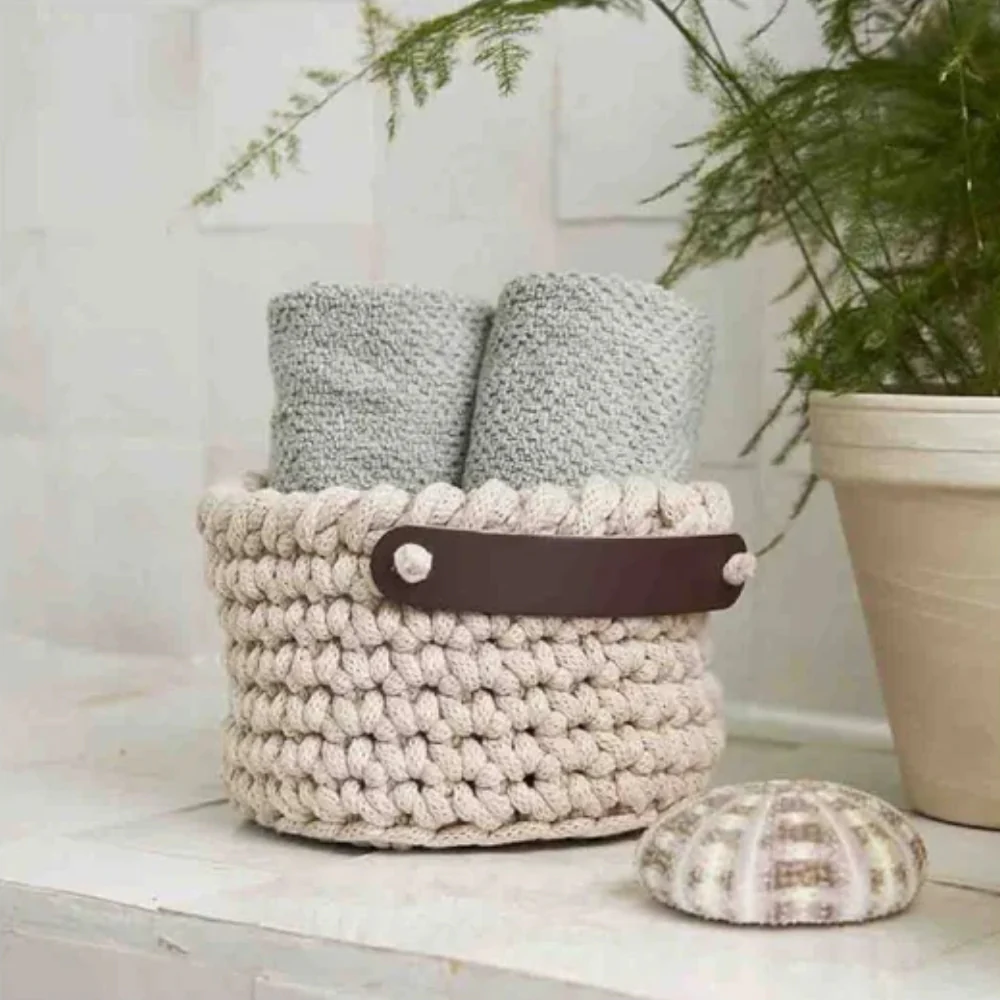 Kit Crochet Cesta con Asas - Image 6