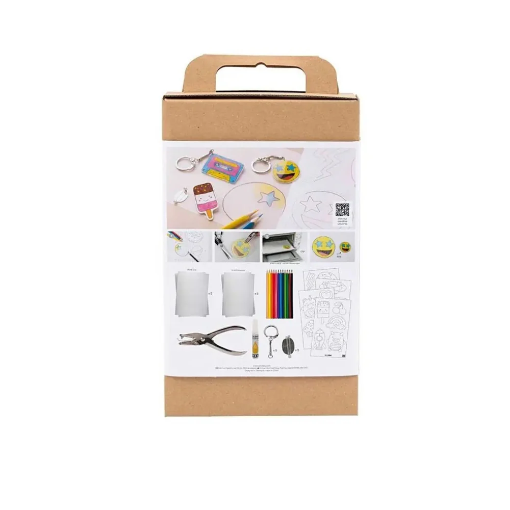 Kit de Manualidades Llaveros de Plástico Retráctil Creativ - Image 3