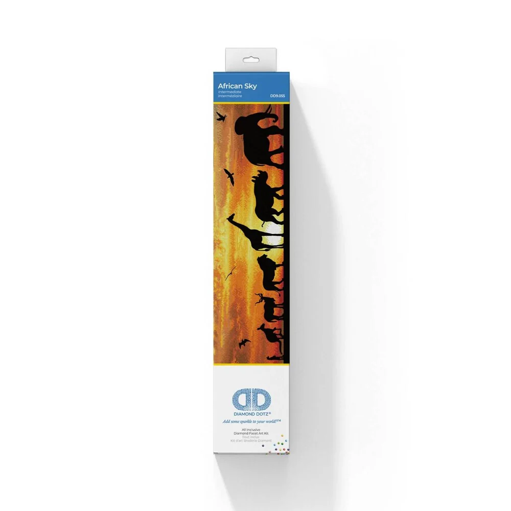 Kit Diamond Painting Safari Africano Diamond Dotz - Image 2