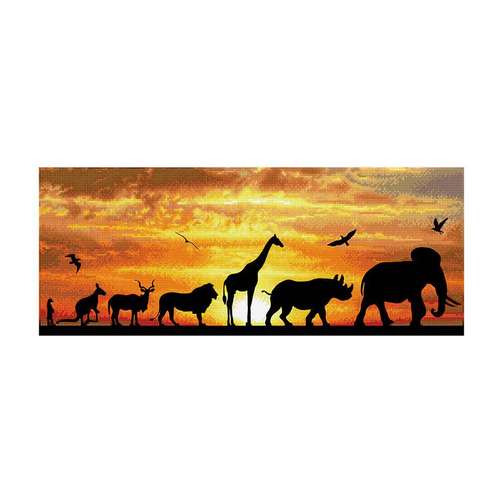 Kit Diamond Painting Safari Africano Diamond Dotz - Image 3