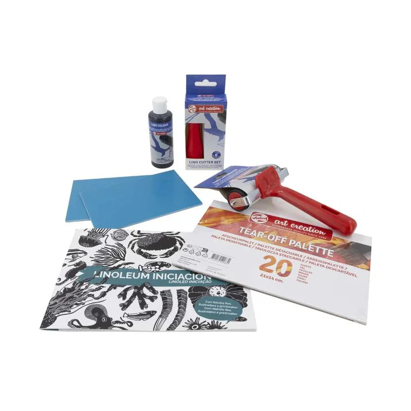 Kit Iniciación Grabado en Linóleo Talens - Image 5