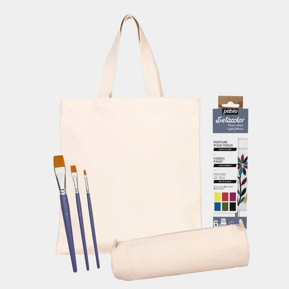 Kit Iniciación Pintar en Tela Milbby - Image 2