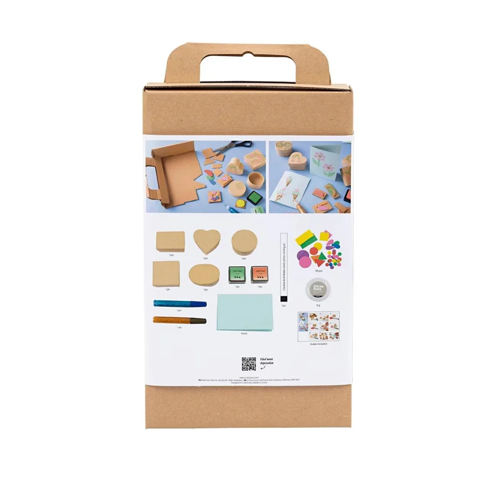 Kit de Manualidades Impresión de Sellos Creativ - Image 4