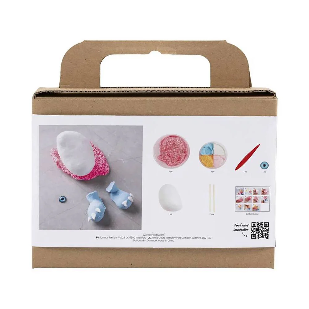 Kit Modelado Foam Clay Monstruo Rosa Creativ - Image 4
