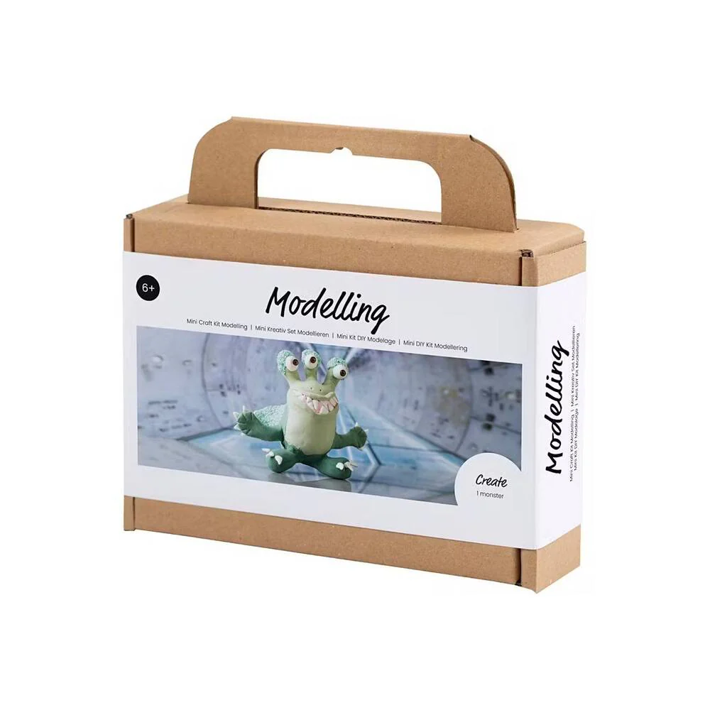 Kit Modelado Foam Clay Monstruo Verde Creativ - Image 2