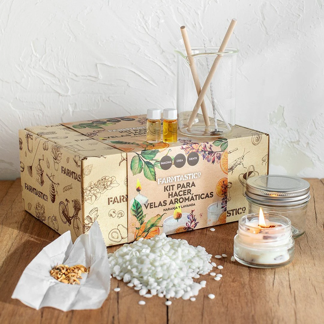 Kit Para Hacer Velas Aromáticas Farmtastico - Image 2