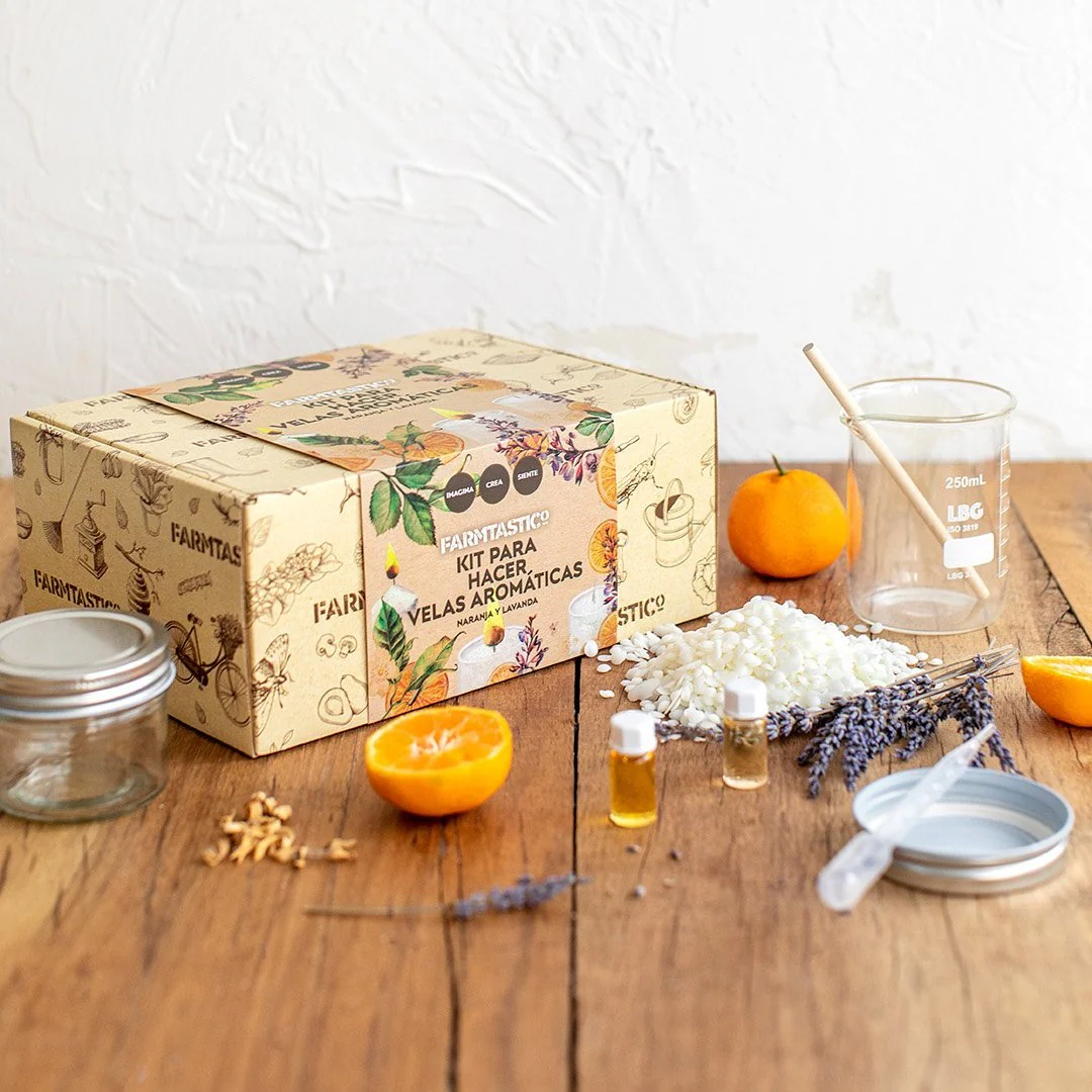 Kit Para Hacer Velas Aromáticas Farmtastico - Image 3