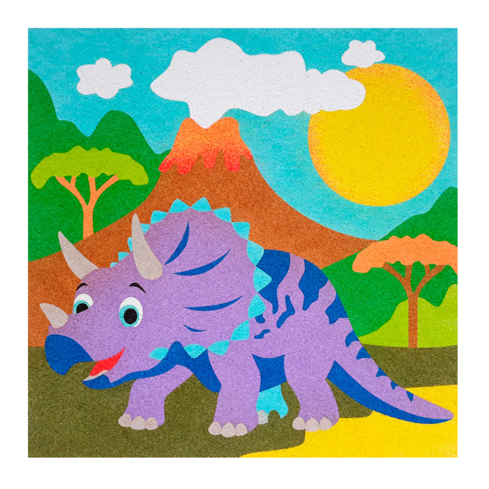 Kit Pintar con Arenas Dinosaurios Arenart - Image 3