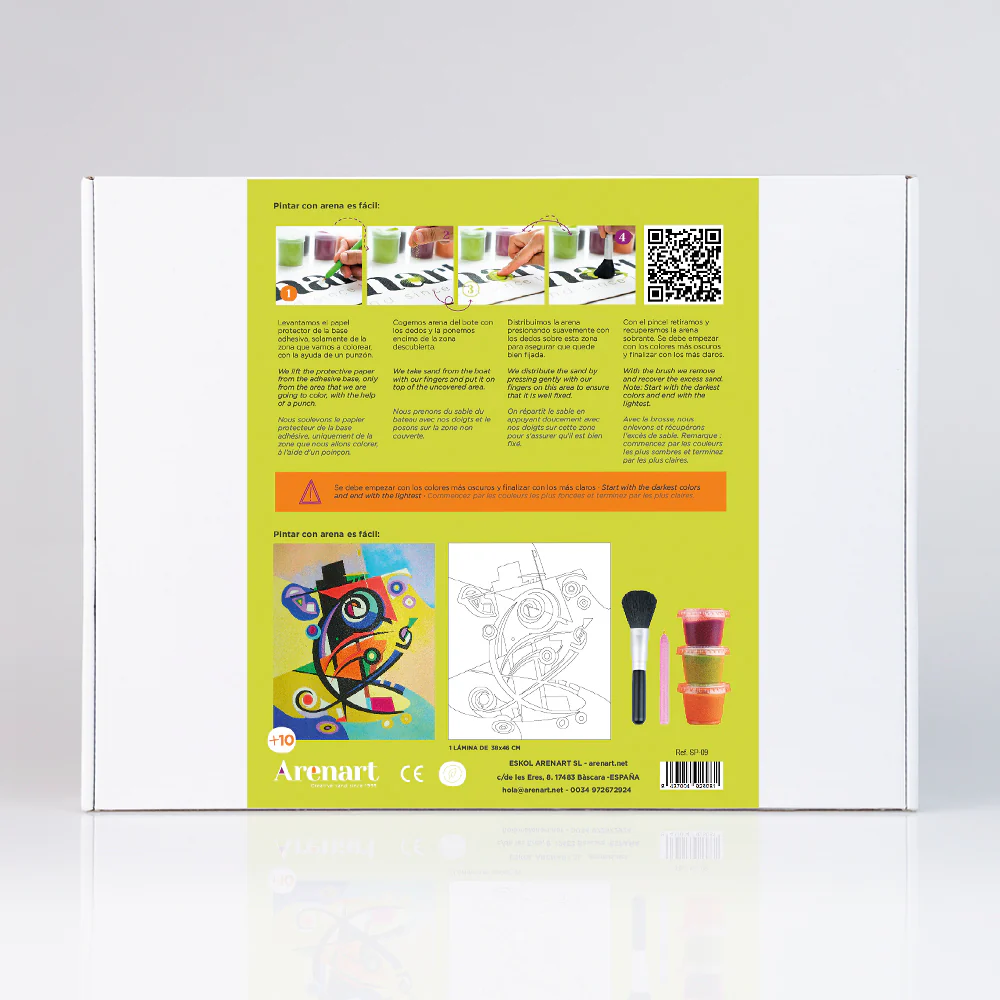 Kit Pintar con Arenas Kandinsky Arenart - Image 4
