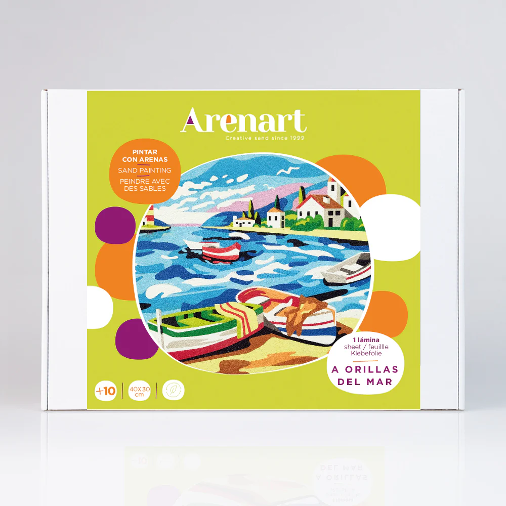 Kit Pintar con Arenas Orilla del Mar Arenart