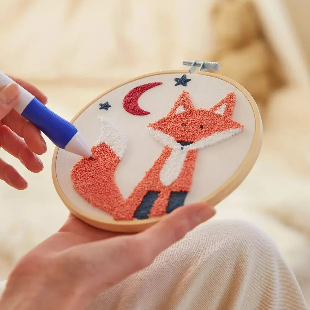 Kit Punch Needle Fox el Zorro - Image 3