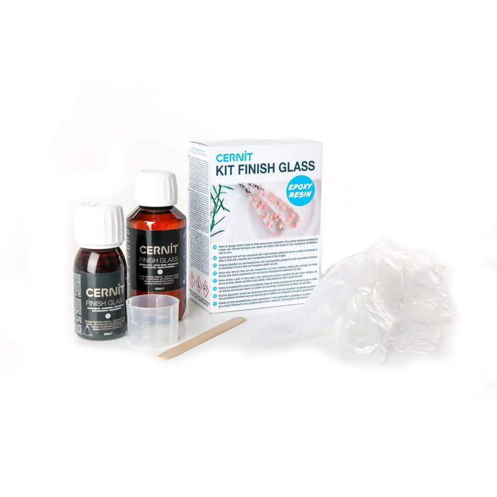 Kit Resina Epoxi 120 ml Finish Glass Cernit - Image 3