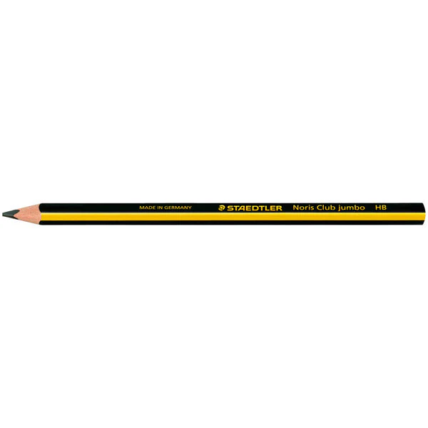 Lápiz Grafito HB Triangular Jumbo 119 Noris Staedtler