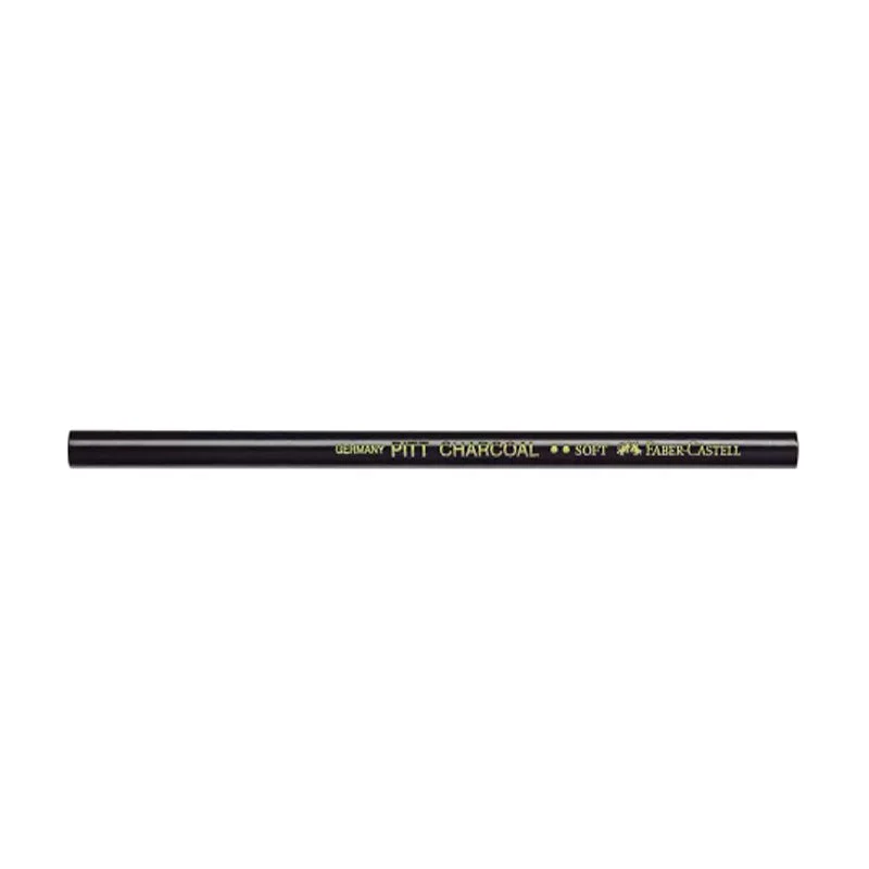 Lápiz Tiza Carboncillo Blando Negro Faber Castell - Image 2