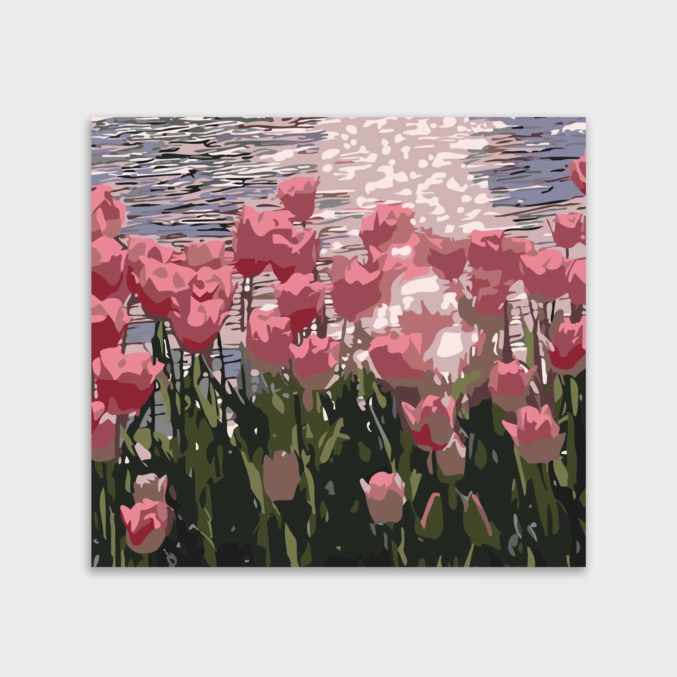 Pintar por Números Tulipanes Layers Of - Image 3